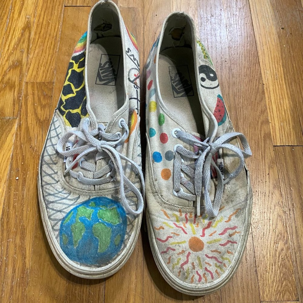 Vans Authentic Custom Drawing Shoe